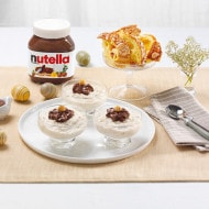 義式復活節雪藏蛋糕佐能多益®榛果可可醬