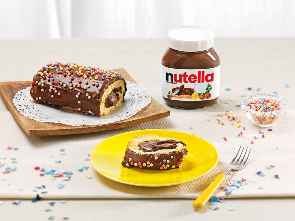 能多益®榛果可可醬嘉年華蛋糕捲