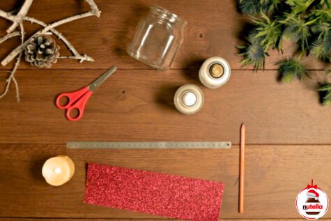 Jar candle holder 1 | Nutella