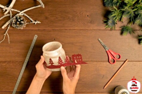 Jar candle holder 2 | Nutella