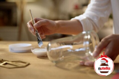 Баночка Nutella® для маленької новорічної ялинки 1 | Nutella