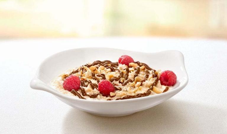 Nutella® Porridge and Fruit Recipe