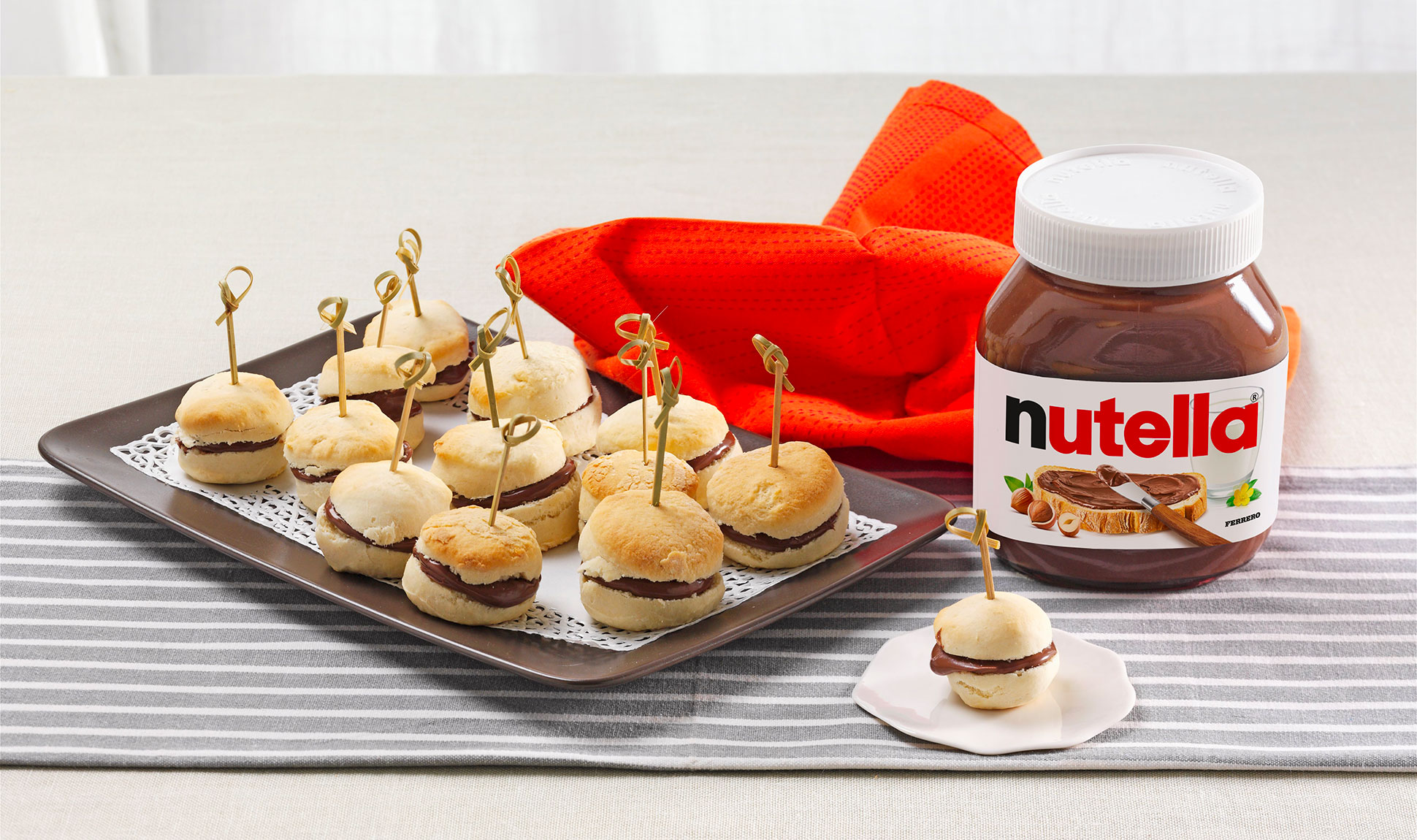 Scones with Nutella® Recipe
