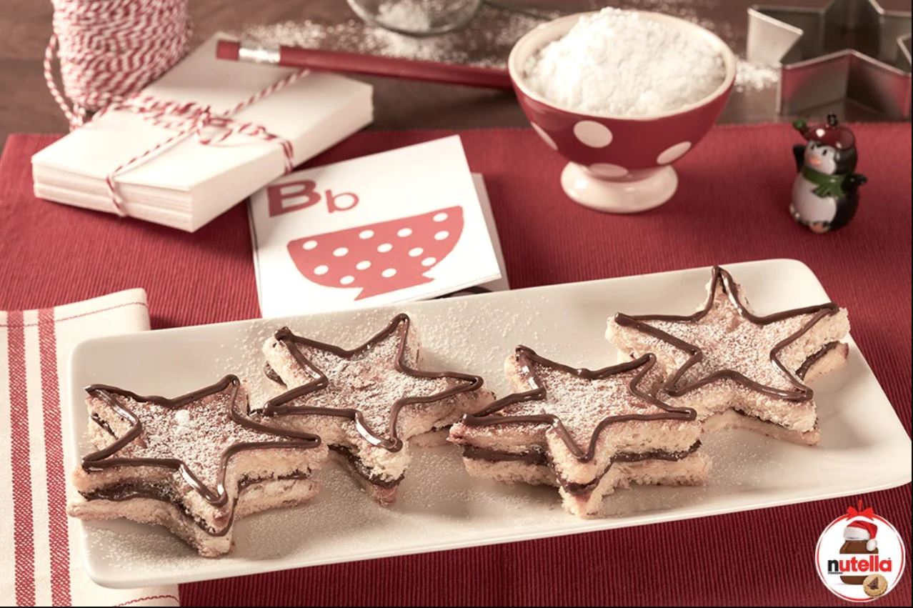 Christmas Star French Toasts with Nutella® Recipe