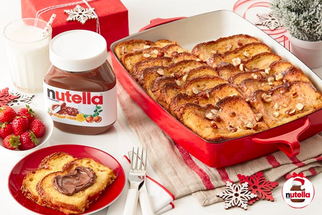 Challah French Toast Bake with NUTELLA® hazelnut spread | Nutella