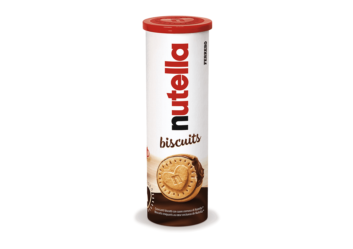 NUTELLA® Biscuits Tube 166g - 12 biscuits
