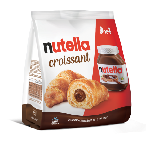 A package of Nutella croissants