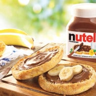 English muffins with Nutella® & banana