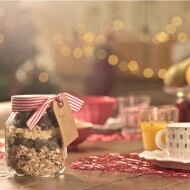 Granola jar gift | Nutella