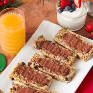 Non bake gluten free granola bars with NUTELLA® hazelnut spread | Nutella