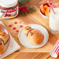 Snowmen Custard buns with NUTELLA® hazelnut spread | Nutella