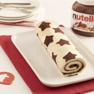 Xmas deco roll cake with nutella® | Nutella