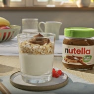 Vegan Yoghurt with Nutella