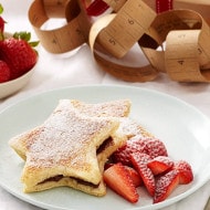 French toast with Nutella® & Strawberries Recipe
