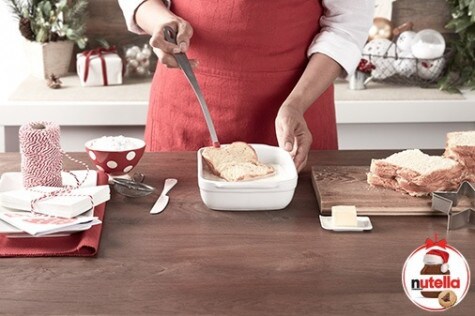 Star French toasts with Nutella® - step 1