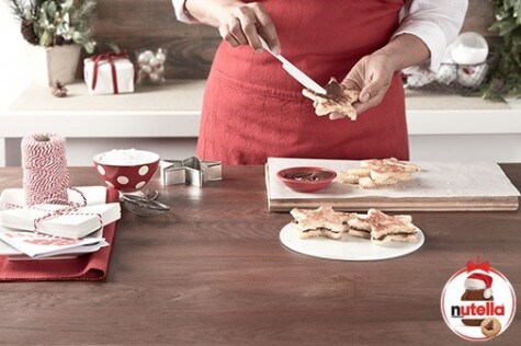 Star French toasts with Nutella® - step 4