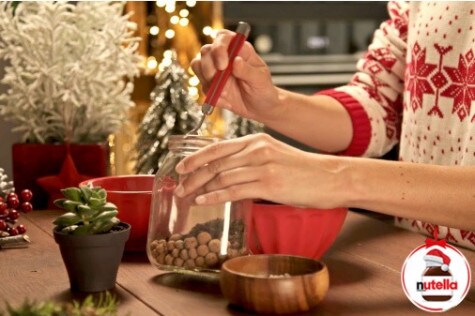 Christmas Letters step | Nutella