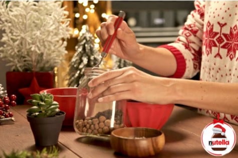 Christmas Letters step | Nutella