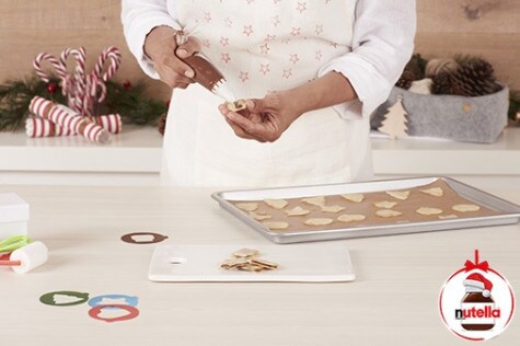 Christmas cats tongues biscuits with Nutella® - step 4