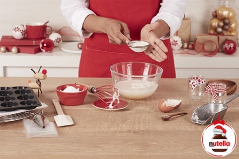 Mini sponge cakes with Nutella® - step 3