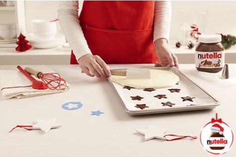 Xmas deco roll cake with Nutella® - step 4