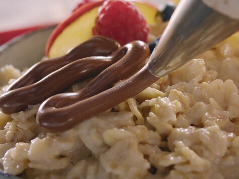 Vegan Porridge with Nutella