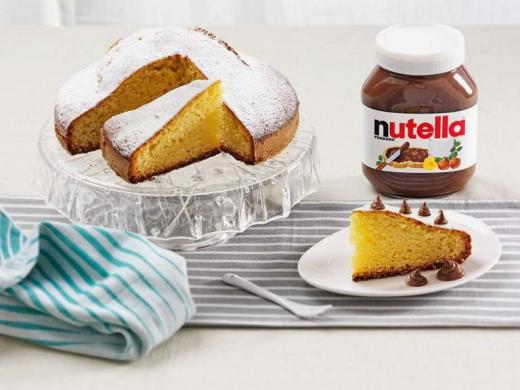 Hazelnut cake with Nutella® 
