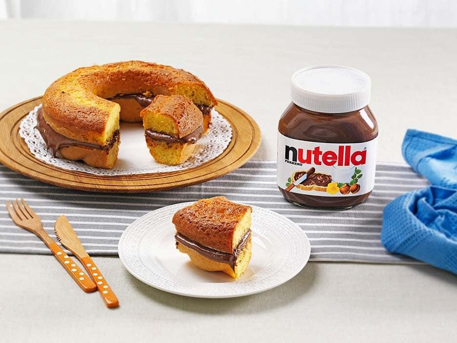 Ciambella cake with Nutella®