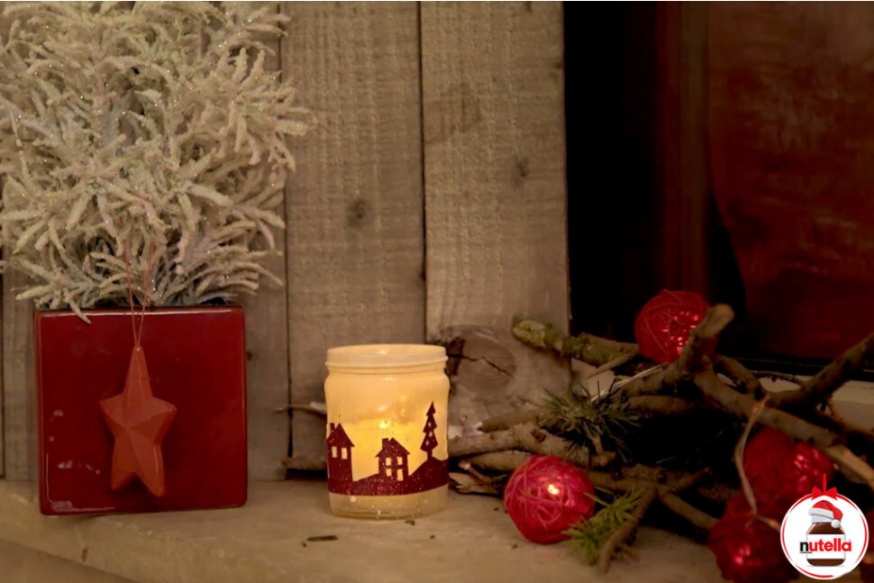 Jar Candle Holder | Nutella