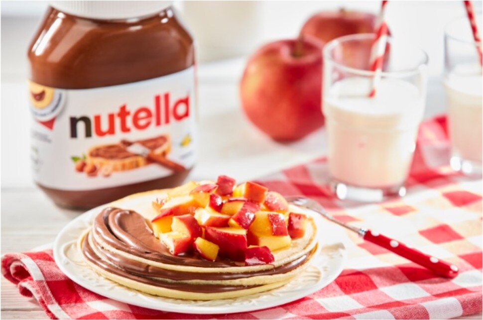 Pancakes with apples and Nutella® | Recipes | Nutella® Recipe