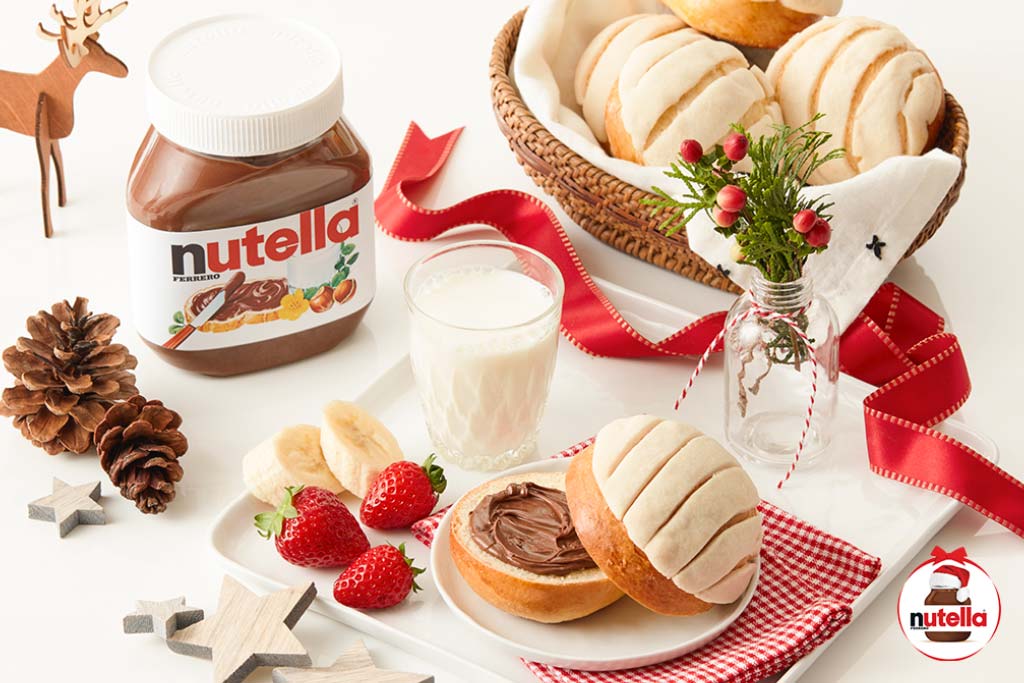 Mexican Conchas with NUTELLA® hazelnut spread | Nutella