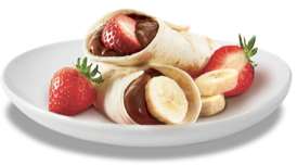 Breakfast Burrito with Nutella® 
