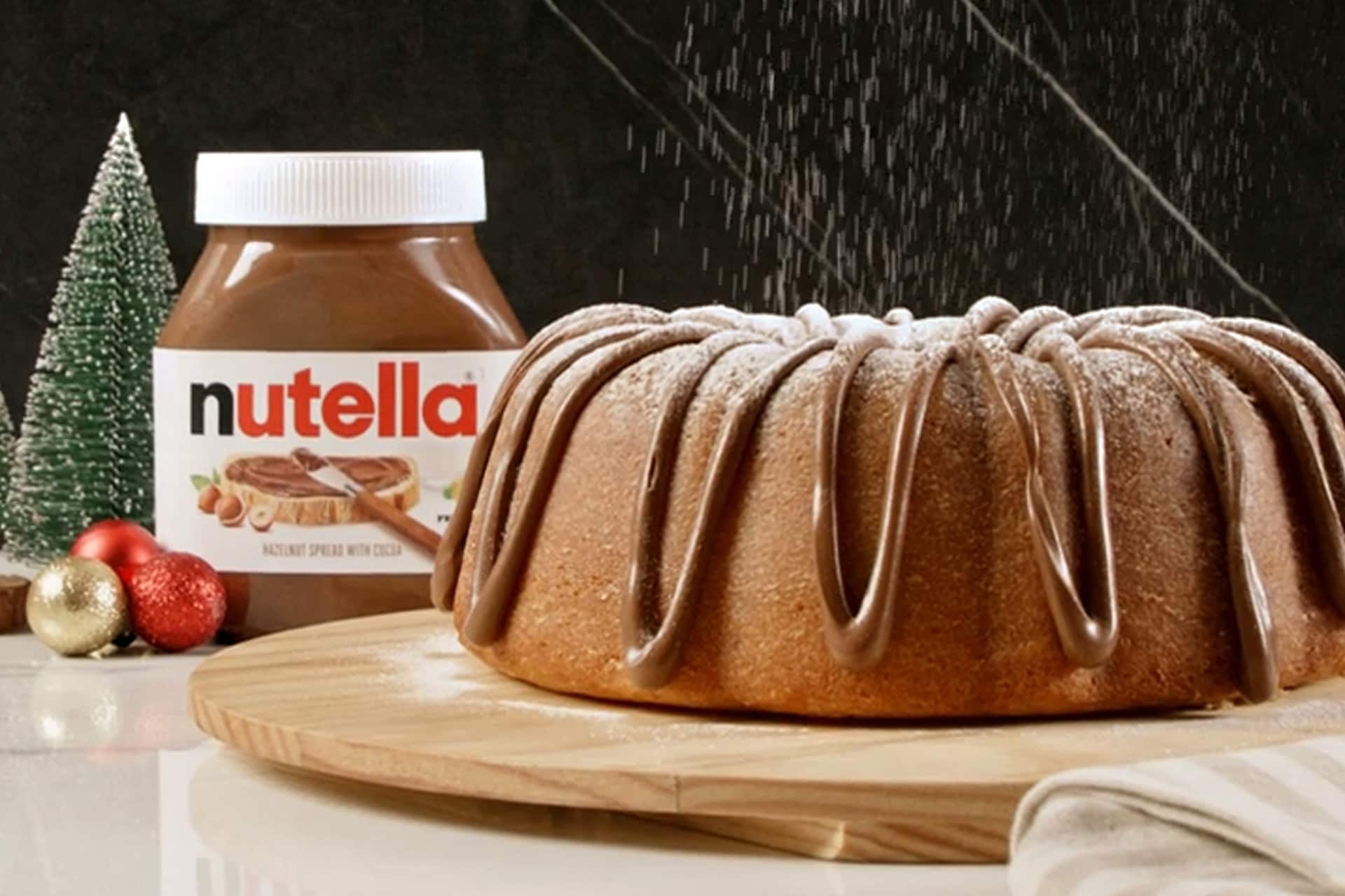Christmas Bundt Cake with Nutella® | Holiday Recipes