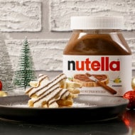 Snowflake Cookies with Nutella