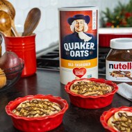 Pear Crisp with Nutella®