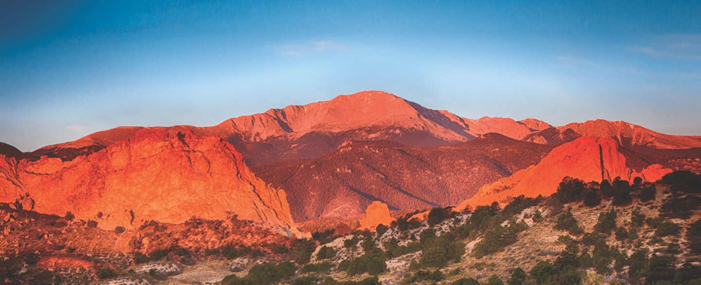 Breakfast in Pikes Peak, CO