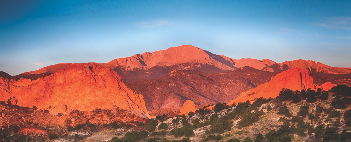 Breakfast in Pikes Peak, CO
