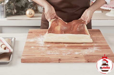 Braided Cinnamon Brioche with Nutella® hazelnut spread - Step 5