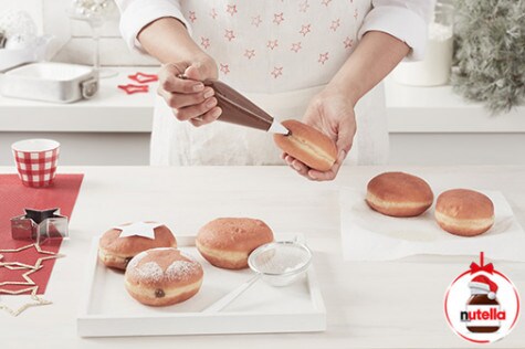Hazelnut cupcakes with Nutella® hazelnut spread - Step 4
