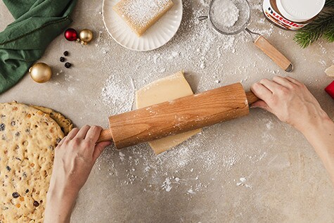 Christmas Stollen Recipe with Nutella® Topping. - step 2