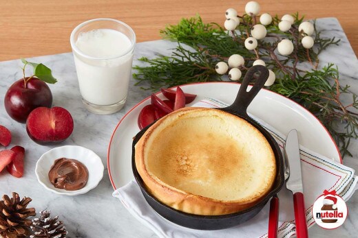 Baked Pancake with NUTELLA® hazelnut spread | Nutella