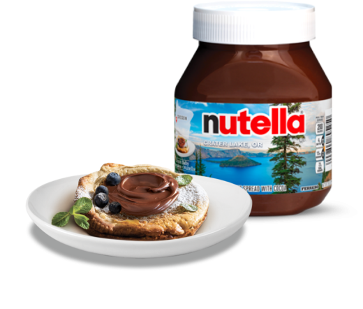 Dutch Baby Pancakes with Nutella® 