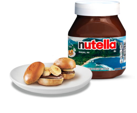 Hawaiian Sweet Bread with Nutella® 
