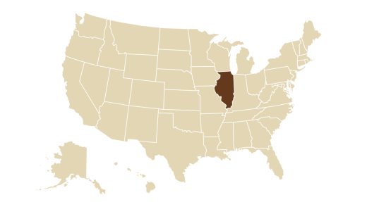 Illinois-map