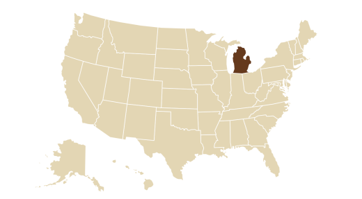Michigan-map