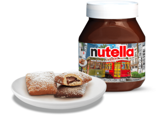 Beignets with Nutella® 
