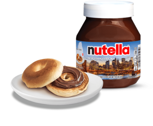 Bagels with Nutella® 