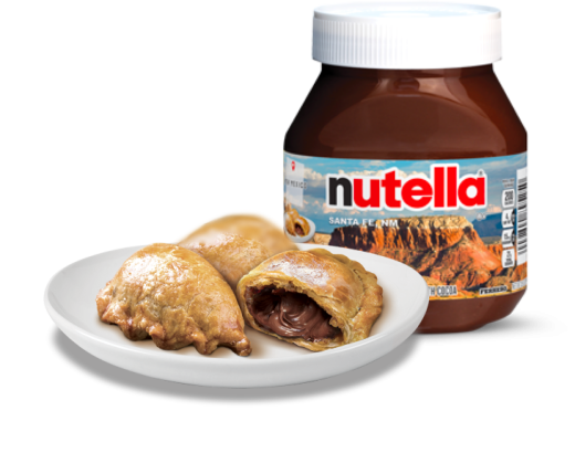 Empanadas with Nutella® 