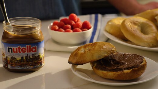 Bagels with Nutella®