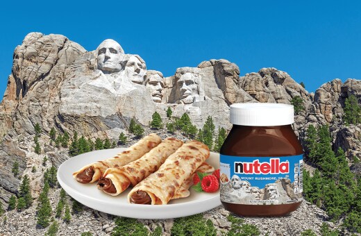 Lefse with Nutella®